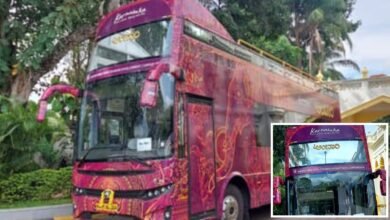 London Style Double-decker bus to runs in the Bengaluru city