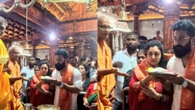 Rishabh Shetty in Anegudde Temple