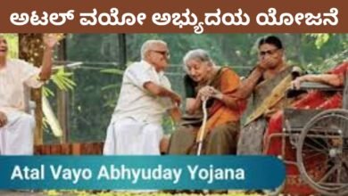 Atal Vayo Abhyuday Yojana (AVYAY) benefits
