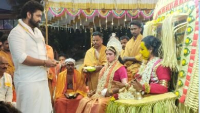 Actor Rakshit Shetty receives the family daivas assurance in Udupi