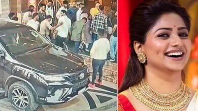 Actor Rachita Ram Car Driver