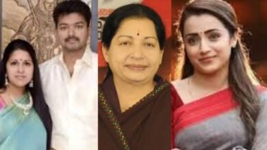 Will Actress Trisha become another Jayalalithaa A new debate begins after Actor Vijays wife Sangeetha files for divorce