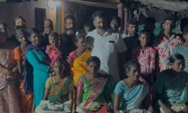 Byndoor MLA Gururaj Gantihole Stays Overnight with Koraga Community to Promote Social Unity