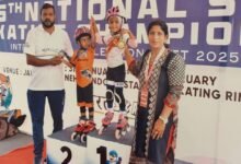 National Speed Skating Championship Advit Guruprasad Shettigar from Brahmavar Wins Gold Medal 2