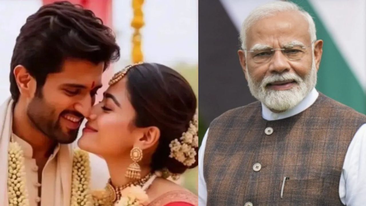 PM wishes Rashmika-Vijay Deverakonda, Modi extends warm wishes for new chapter
