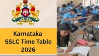 sslc 2026 exam time table released check complete schedule