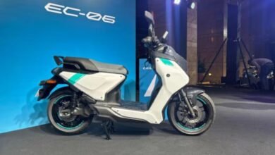 Yamaha s first EC-06 electric Scooter