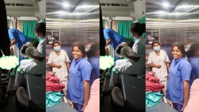 Pregnant woman gives birth to baby boy in ambulance in Belthangady