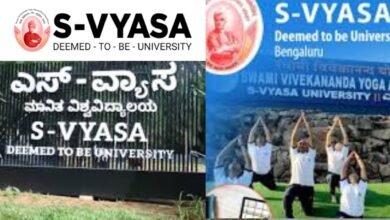 Apply for HR Assistant CA Internship Yoga Life Sciences and Professor roles at Bengalurus S VYASA University details here