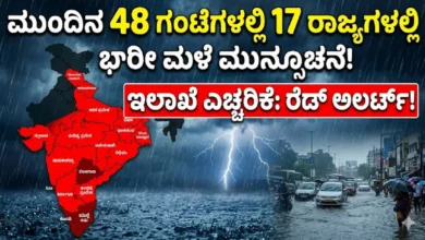 Heavy rain is forecast in 17 states in the next 48 hours