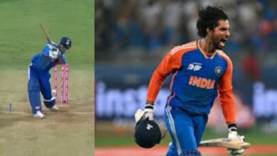 India vs England LIVE Score T20 World Cup 2026 Semi-Final tilak varma hatrick sixer in Jofra Archer over