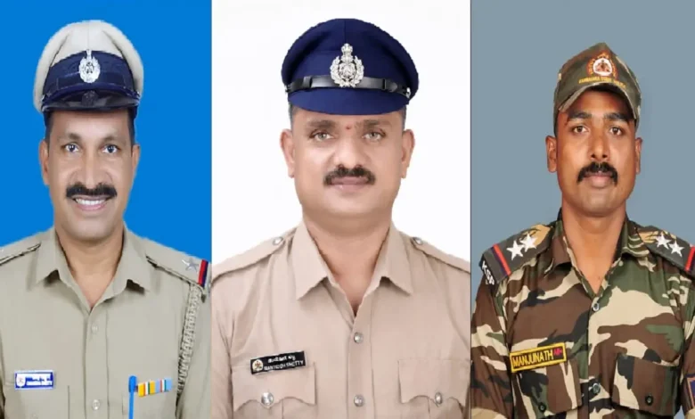 udupi police officers win cm gold medal 2025 winners list