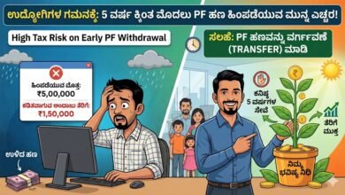 PF Withdraw before 5 years makes heavy tax on employees