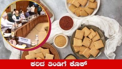 ban on fried snacks in government meetings