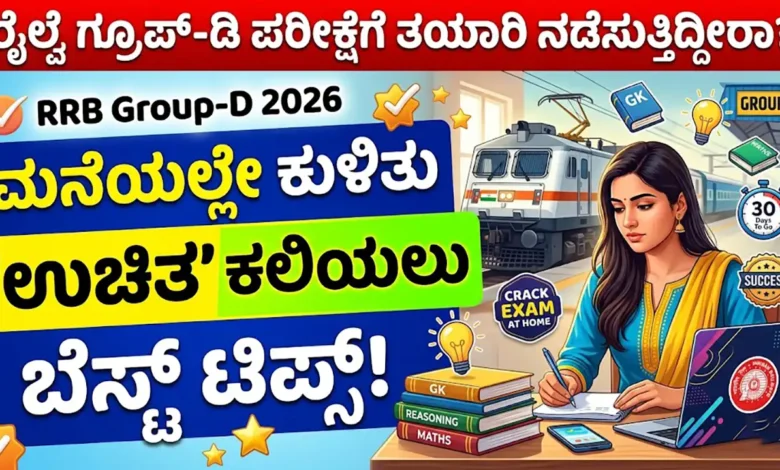 railway group d exam preparation tips free online