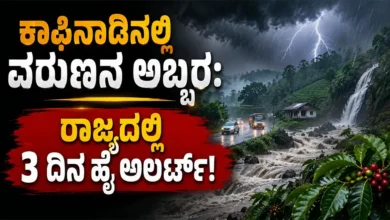 Varuna storm in the coffee country High alert in the state for 3 days