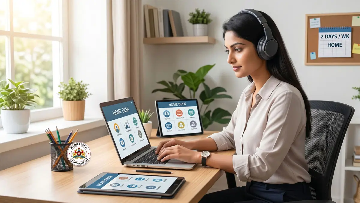 delhi government employees 2 days work from home order