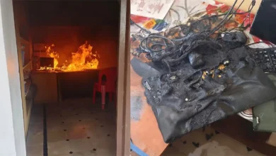ಕರೆಂಟ್ ಕಟ್ಗೆ ರೈತನ ಆಕ್ರೋಶ: ವಿದ್ಯುತ್ ಇಲಾಖೆ ಕಚೇರಿಗೆ ಬೆಂಕಿ, ಸಿಬ್ಬಂದಿ ಮೇಲೆ ಹಲ್ಲೆ