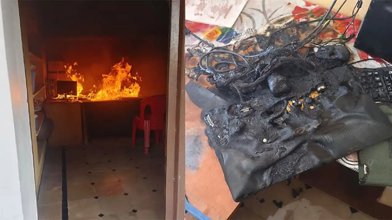 ಕರೆಂಟ್ ಕಟ್ಗೆ ರೈತನ ಆಕ್ರೋಶ: ವಿದ್ಯುತ್ ಇಲಾಖೆ ಕಚೇರಿಗೆ ಬೆಂಕಿ, ಸಿಬ್ಬಂದಿ ಮೇಲೆ ಹಲ್ಲೆ