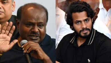 ಬಿಡದಿಯಲ್ಲಿ ಮತ್ತೆ ಪೋಸ್ಟರ್ ವಾರ್: ಎಚ್ಡಿಕೆ, ನಿಖಿಲ್ ವಿರುದ್ಧ ವ್ಯಂಗ್ಯ ಪೋಸ್ಟರ್