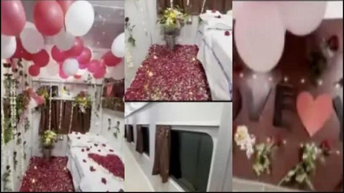 ಚಲಿಸುವ ಟ್ರೈನ್‌ನಲ್ಲಿ ನವದಂಪತಿಯ ಮೊದಲ ರಾತ್ರಿ.. ಕರ್ತವ್ಯ ಲೋಪದಡಿ ಟಿಟಿಇ ಅಮಾನತು!