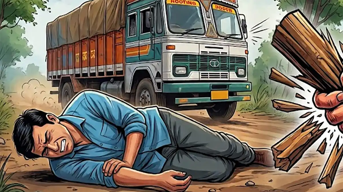 ಕಾರ್ಕಳ: ಲಾರಿ ಸಿಲುಕಿಕೊಂಡ ವಿಚಾರಕ್ಕೆ ಗಲಾಟೆ; ರೀಪಿನಿಂದ ಹಲ್ಲೆ ನಡೆಸಿ ವ್ಯಕ್ತಿಗೆ ತೀವ್ರ ಗಾಯ, ಕೇಸ್ ದಾಖಲು