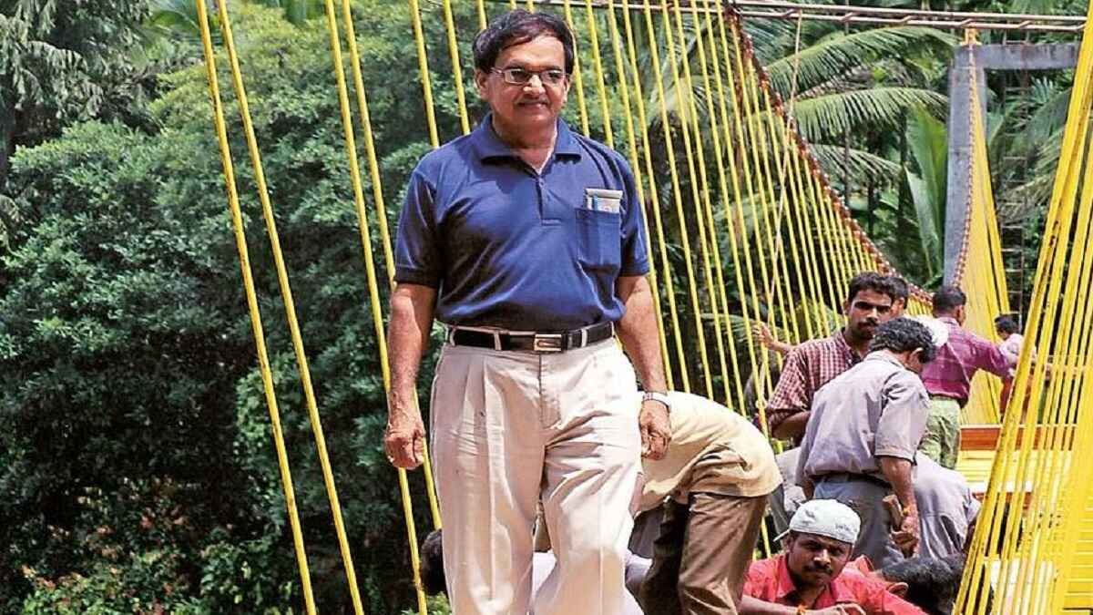 *ಬ್ರಿಡ್ಜ್ ಮ್ಯಾನ್ ಆಫ್ ಇಂಡಿಯಾ*ಪದ್ಮಶ್ರೀ ಗಿರೀಶ್ ಭಾರದ್ವಾಜ್ ಇನ್ನಿಲ್ಲ: ತೂಗು ಸೇತುವೆಗಳ ಸರದಾರ ಸುಳ್ಯದಲ್ಲಿ ಕೊನೆಯುಸಿರು