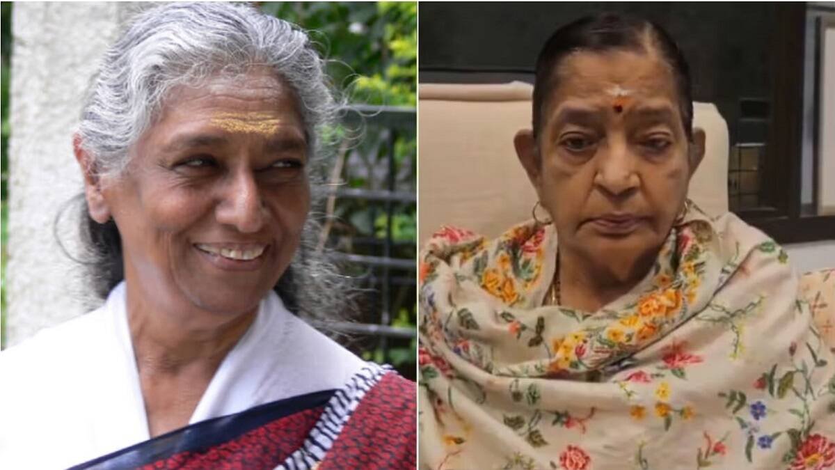 ಜಗತ್ತಿರುವರೆಗೂ ಜಾನಕಮ್ಮನಿಗೆ ಸಾವಿಲ್ಲ; ಎಸ್ ಜಾನಕಿ ಒಡನಾಟ ನೆನೆದು ಪಿ ಸುಶೀಲಾ ಕಣ್ಣೀರು!