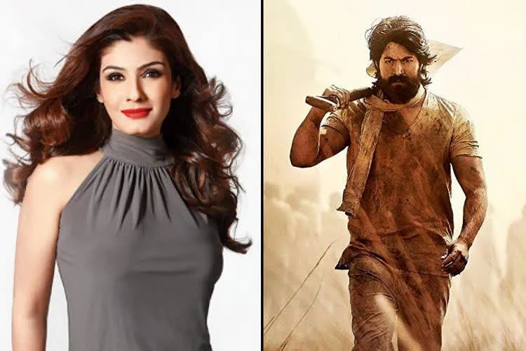 entertainment-india-news-pm-narendra-modi-letter-to-kgf-2-actress-raveena-tandon