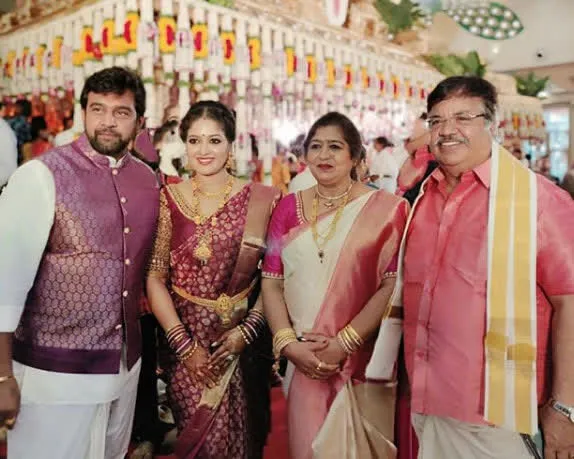 Meghana Raj Family