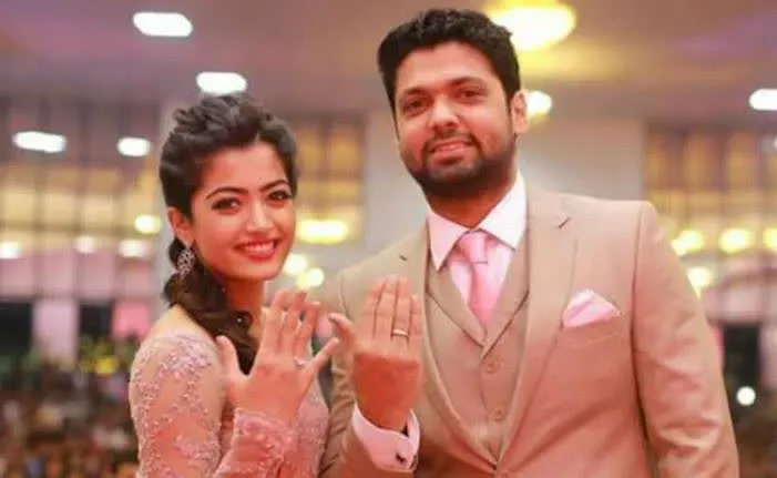 Rakshith Shetty And Rashmika 3