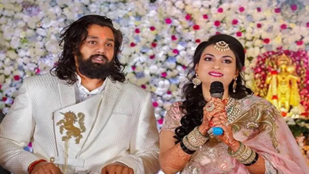 Actor Dhruva Sarja and Prerna are a couple who have given birth to a baby boy 1Actor Dhruva Sarja and Prerna are a couple who have given birth to a baby boy