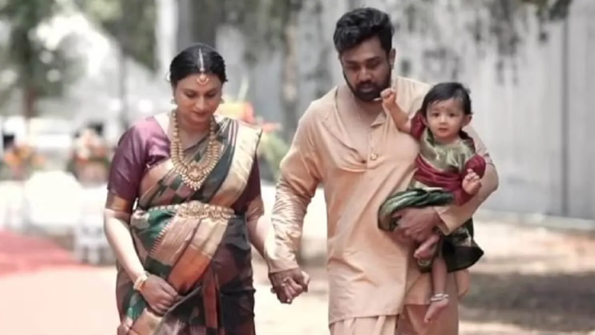 Actor Dhruva Sarja and Prerna are a couple who have given birth to a baby boy