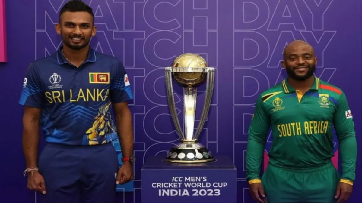 Highest score in World Cup South Africa break all-time record Srilanka Vs South Africa
