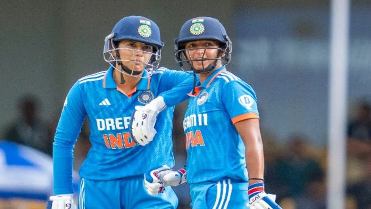 India W vs South Africa W Match Smriti Mandhana and Harmanpreet Kaur Century in Chinnaswamy Stadium Bangalore.